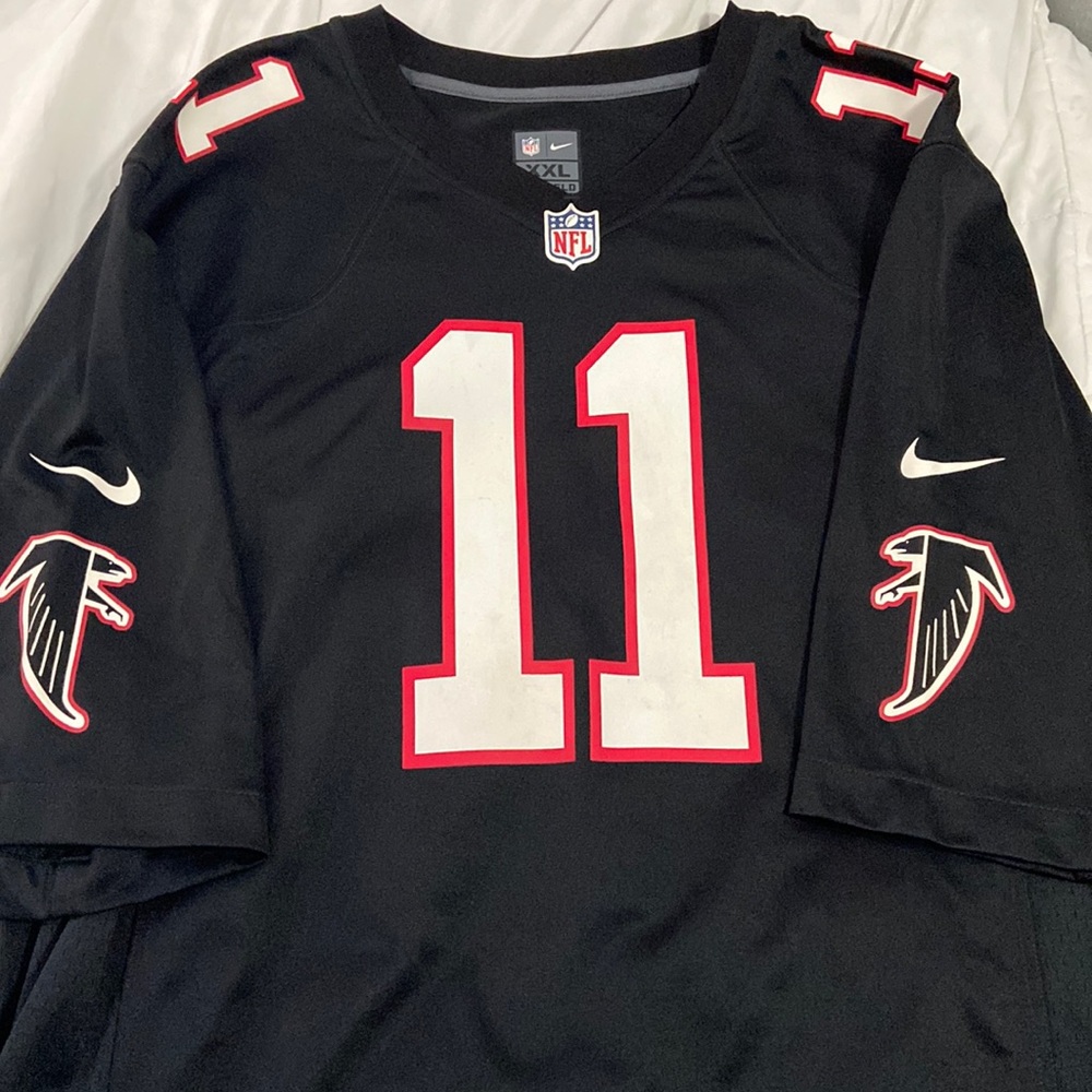 Like New Julio Jones NFL Nike Black out Game Jersey